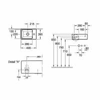 Easi Plan In Wall Basin Fixing Frame