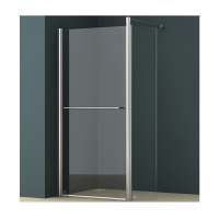 Abacus E Series Walk In Shower Screen Hinged Return 700mm