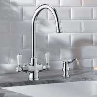 Blanco Ellipse Chrome Pull Out Kitchen Tap - 453511