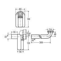 Brushed Nickel Easy Clean Click Bath Waste & Overflow - Abacus