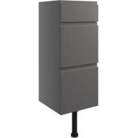 Venetian 300mm 3 Drawer Unit - Onyx Grey Gloss