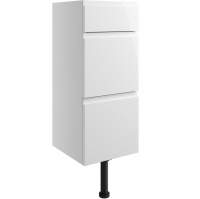 Venetian 300mm 3 Drawer Unit - White Gloss