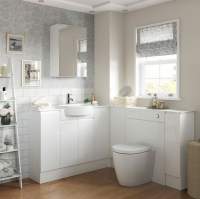 Bayswater 1200mm 4-Door Traditional Basin Cabinet - Pointing White