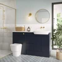 Venetian 600mm Toilet Unit - Matt Indigo Blue