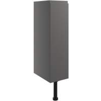 Venetian 200mm Toilet Roll Holder - Onyx Grey Gloss