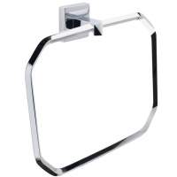 Venetian Towel Ring - Chrome