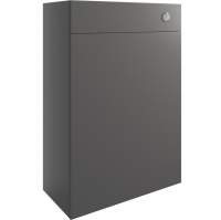 Venetian 600mm Toilet Unit - Onyx Grey Gloss