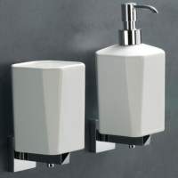 Bali Wall Mounted Soap Dispenser - Brushed Brass