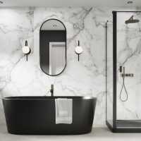 Bianco Stardust Showerwall Panels