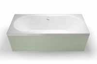 ClearGreen Verde 1700 x 800mm Double Ended Reinforced Bath