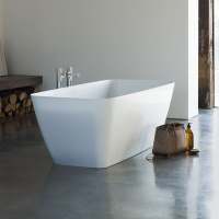 Clearwater Vicenza Petite 1524 x 800 Clear Stone Freestanding Bath