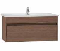 VitrA S50 1000mm Vanity Unit with Drawer & Basin - Oak