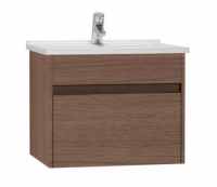 VitrA S50 600mm Vanity Unit with Drawer & Basin - Oak