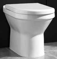 Shetland Back To Wall Toilet & Standard Soft Close Seat