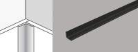 Black Universal Corner Trim 12-20mm - Masq