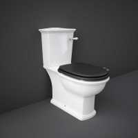 Washington Low Level Cistern and WC with Soft Close Seat Greige - RAK Ceramics 