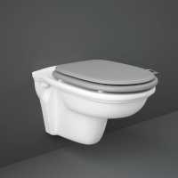 Washington Wall Hung WC with Soft Close Seat Grey - RAK Ceramics 