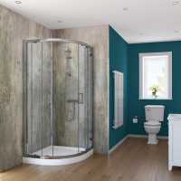 Light Grey Marble - Splashpanel Shower Wall Board