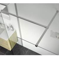 Supreme 1000mm Wetroom Panel & Support Bar