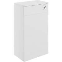 Shetland 500mm WC Unit - Matt White