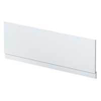 Gloss White Wood Bath Panel 1700mm by The White Space