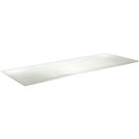 Vouille High Pressure Laminate Worktop 610 x 460 x 12mm - White Slate