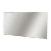 HiB Trim Round 80 Brushed Brass Bathroom Mirror