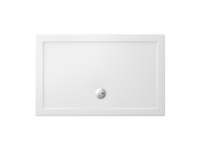 Zamori Rectangle Shower Tray 1200 x 760mm - Corner waste - Z1174