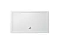 Zamori Rectangle Shower Tray 1500 x 900mm - Centre waste - Z1361