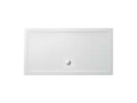 Zamori Rectangle Shower Tray 1700 x 900mm - Centre waste - Z1341