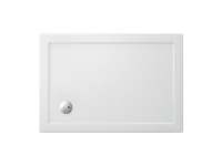 Zamori Rectangle Shower Tray 1100 x 760mm - Corner waste - Z1170