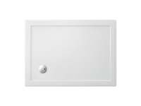 Zamori Rectangle Shower Tray 1100 x 800mm - Corner waste - Z1171