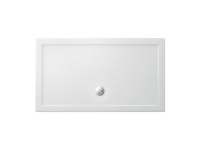 Zamori Rectangle Shower Tray 1400 x 800mm - Centre waste - Z1177