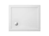 Zamori Rectangle Shower Tray 900 x 760mm - Corner waste - Z1163