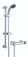 Milan Modern Thermostatic Dual Head Square Shower Nuie