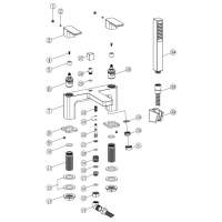 Sagittarius Livorno Bath Filler Tap 