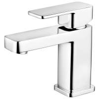 Alabio Cloakroom Basin Mixer w/Click-Clack Waste