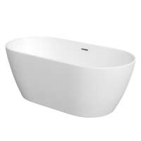 Tissino Lorenzo 1800 x 800mm Premium Reinforced Single Ended Bath 