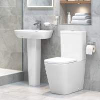 Villeroy & Boch Architectura Washdown Compact Rimless Wall Mounted Toilet