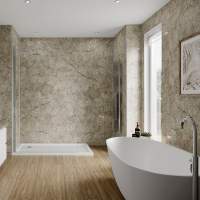 Ivory Marble Showerwall Panels