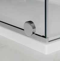 1700mm Sliding Wetroom Screen - Rolla 8 By Aquadart