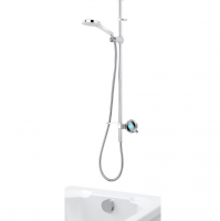 Aqualisa Q Exposed Digital Shower with Bath Filler - HP/COMBI 