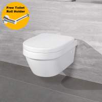 Villeroy & Boch Architectura Round Wall Mounted Toilet Bundle