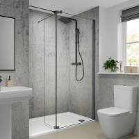 Multipanel Riven Slate Shower Panels