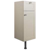 Bali 300mm 1 Drawer, 1 Door Base Unit - Matt Latte