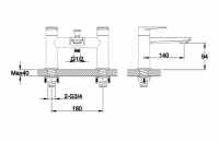 Sagittarius Metro Bath Filler Tap