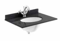 The White Space L Shaped Basin & Toilet Combination  Unit - Ash Grey