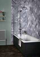 Bayswater 1800mm Bath Front Panel - Matt Black