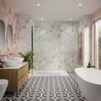 Bianco Carrara Showerwall Panels