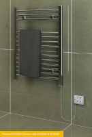 Guardia 600 x 660mm Horizontal Designer Radiator - Eastbrook - Matt Grey